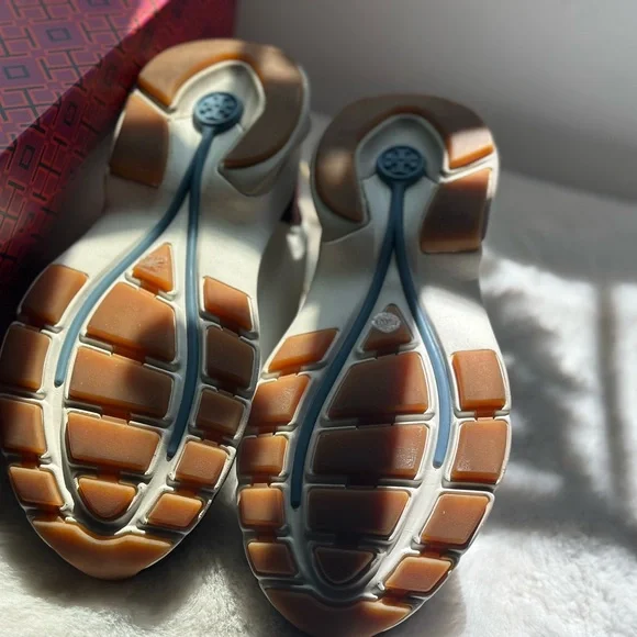 Tory Burch Good Luck Trainer white/plum size 5 - Picture 7 of 8